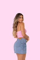 Cropped Peach